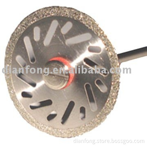dental vented disc